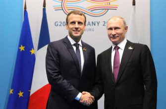 Макрон Путин разговор